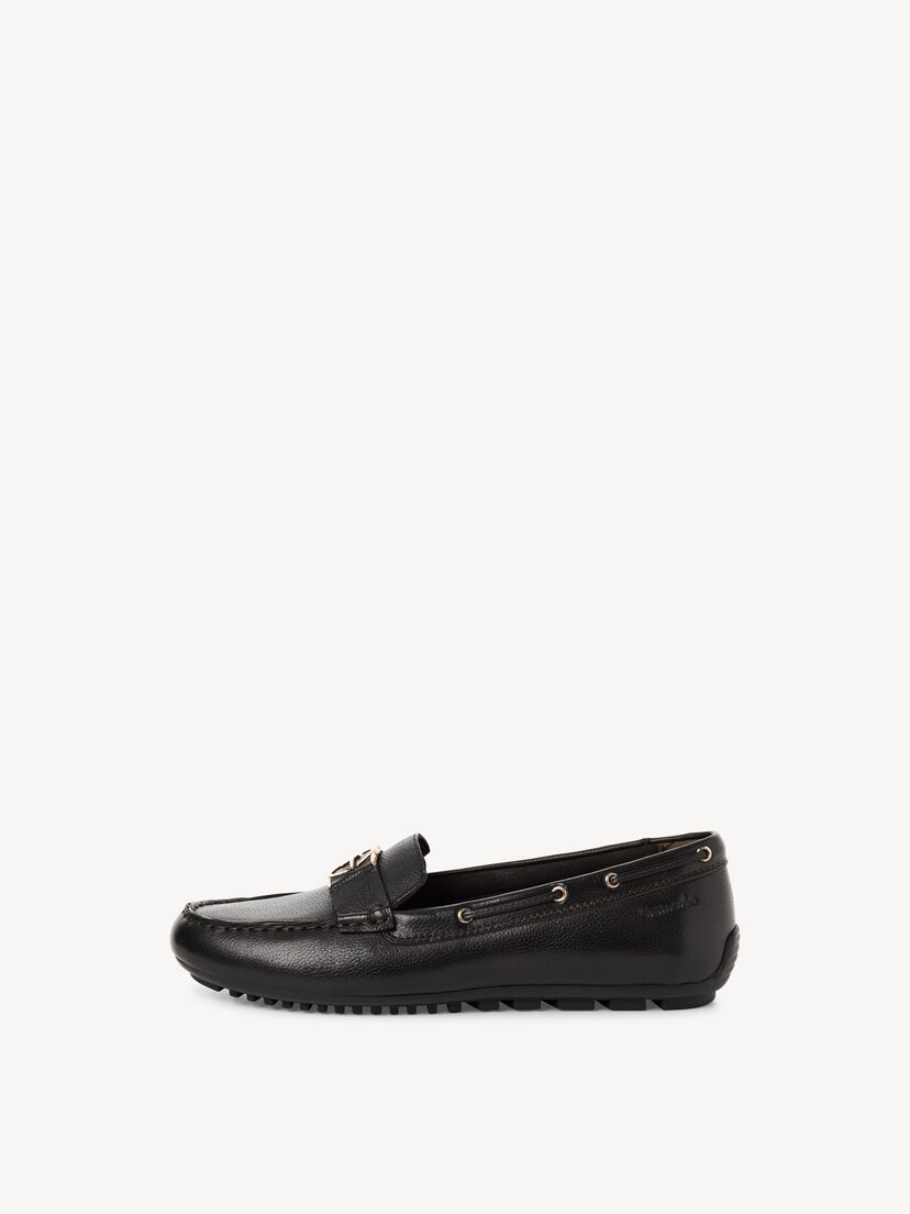 Leren Mocassin - zwart