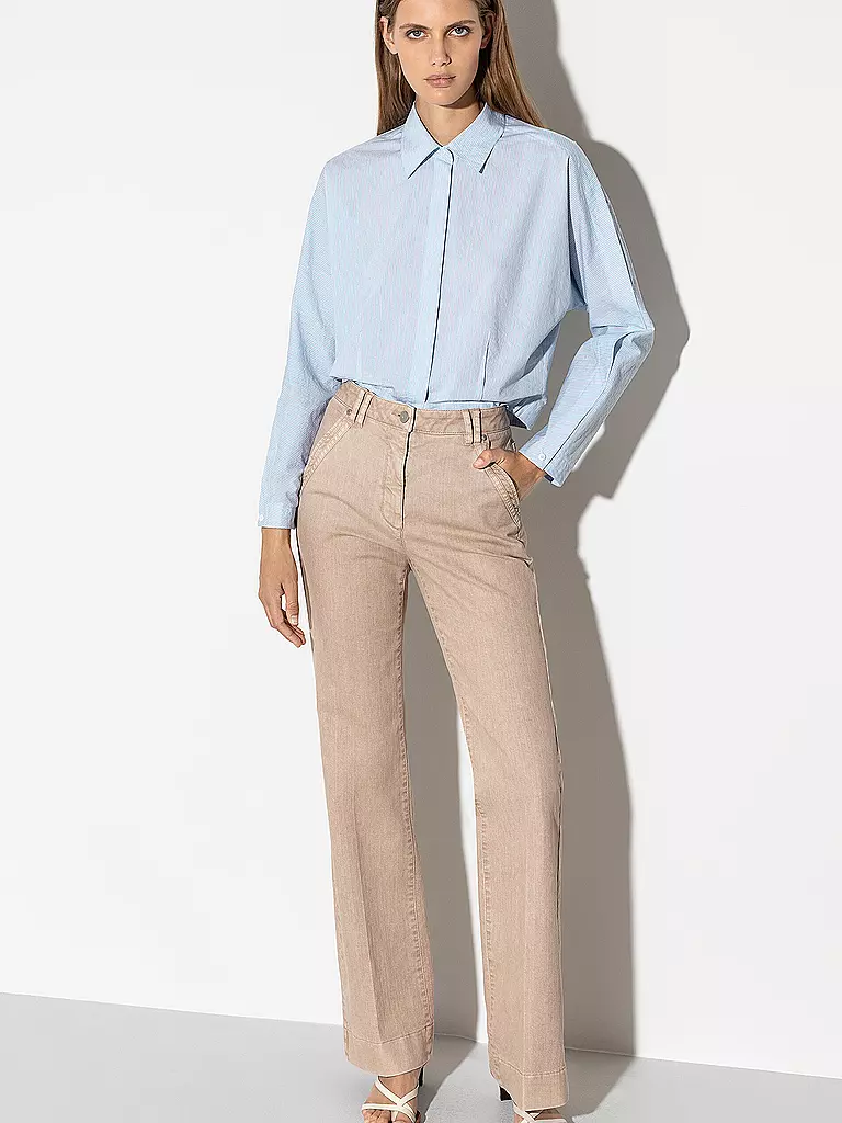 LUISA CERANO Bluse blau