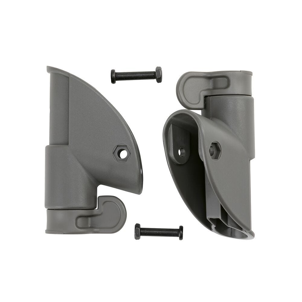 Relaxliege Feststeller Armlehnen (x2) RT/R Clip Polymer Grau Titane