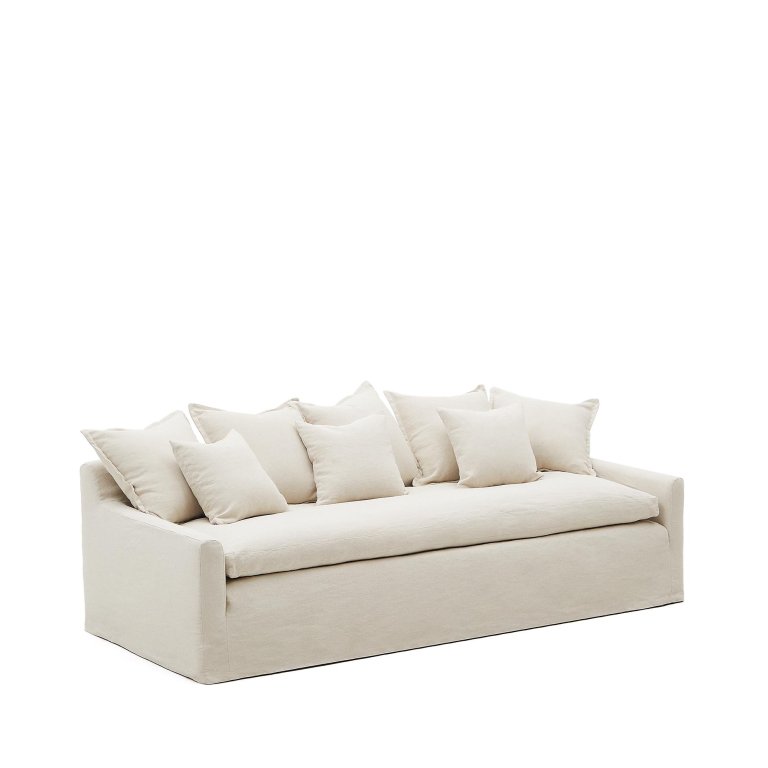 Kave Home Zenira 3-zitsbank beige