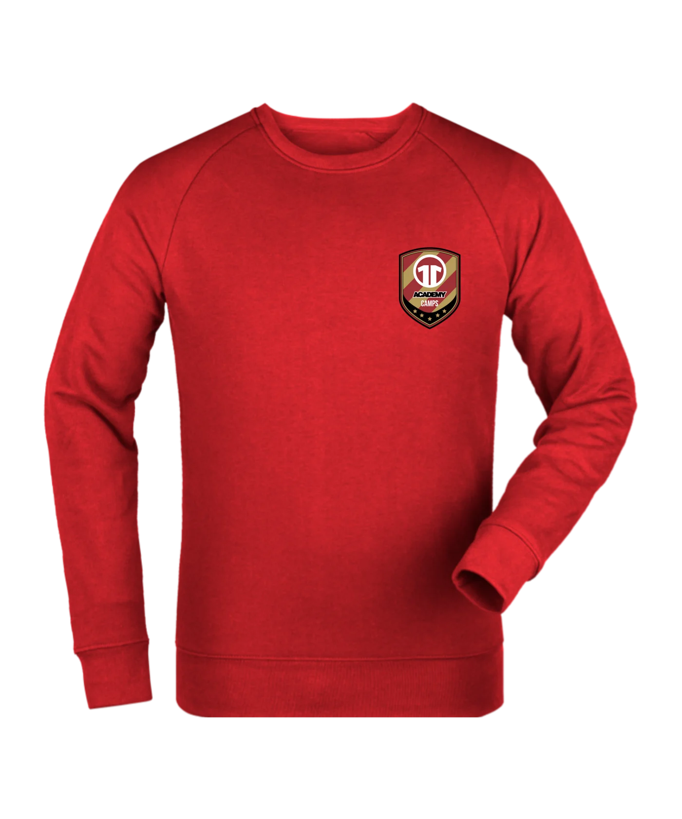 11ts Academy Sweatshirt Brustlogo Rot