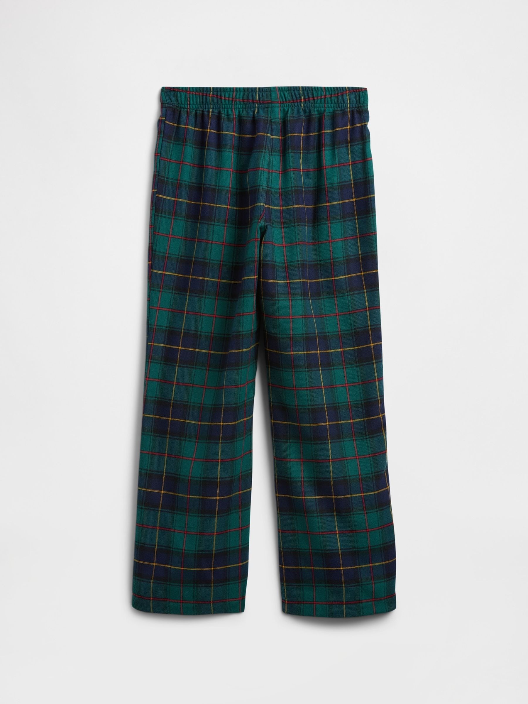 Groen met ruiten - Gap Matching Family Kerstmis Pyjama's Broek (4-13jaar)