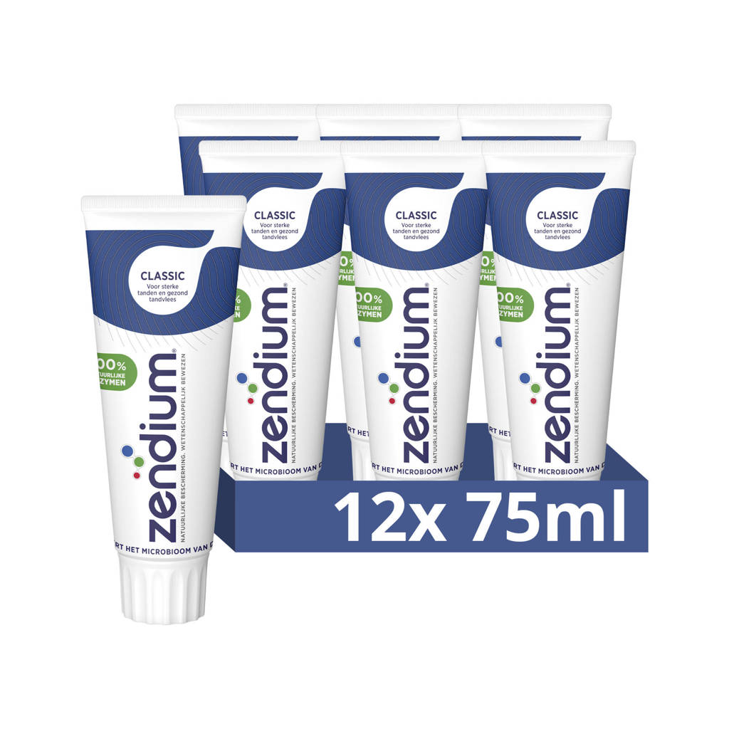 TopClassic tandpasta - 12 x 75 ml