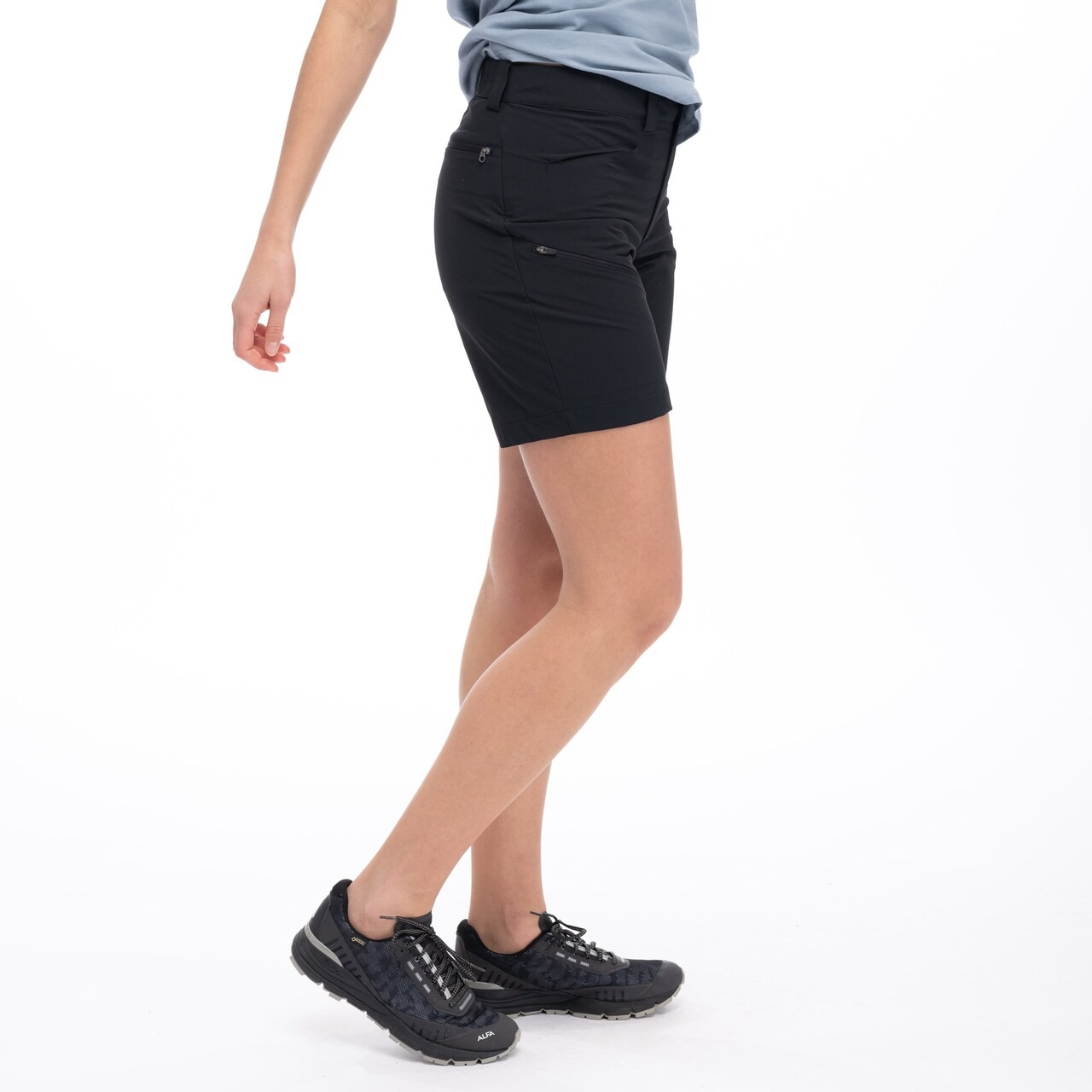 Vandre Light Softshell Shorts Dame Black