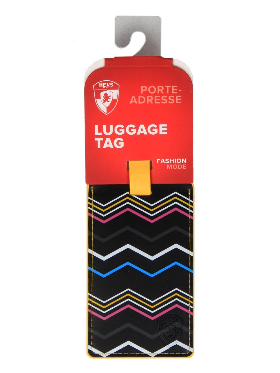Porte-adresse Heys CMYK Zig-Zag