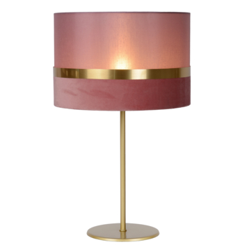Lucide EXTRAVAGANZA TUSSE tafellamp Ø 30 cm Roze