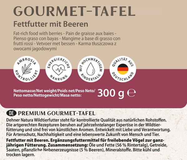 Dehner Natura Premium Wildvogel Futtertafel