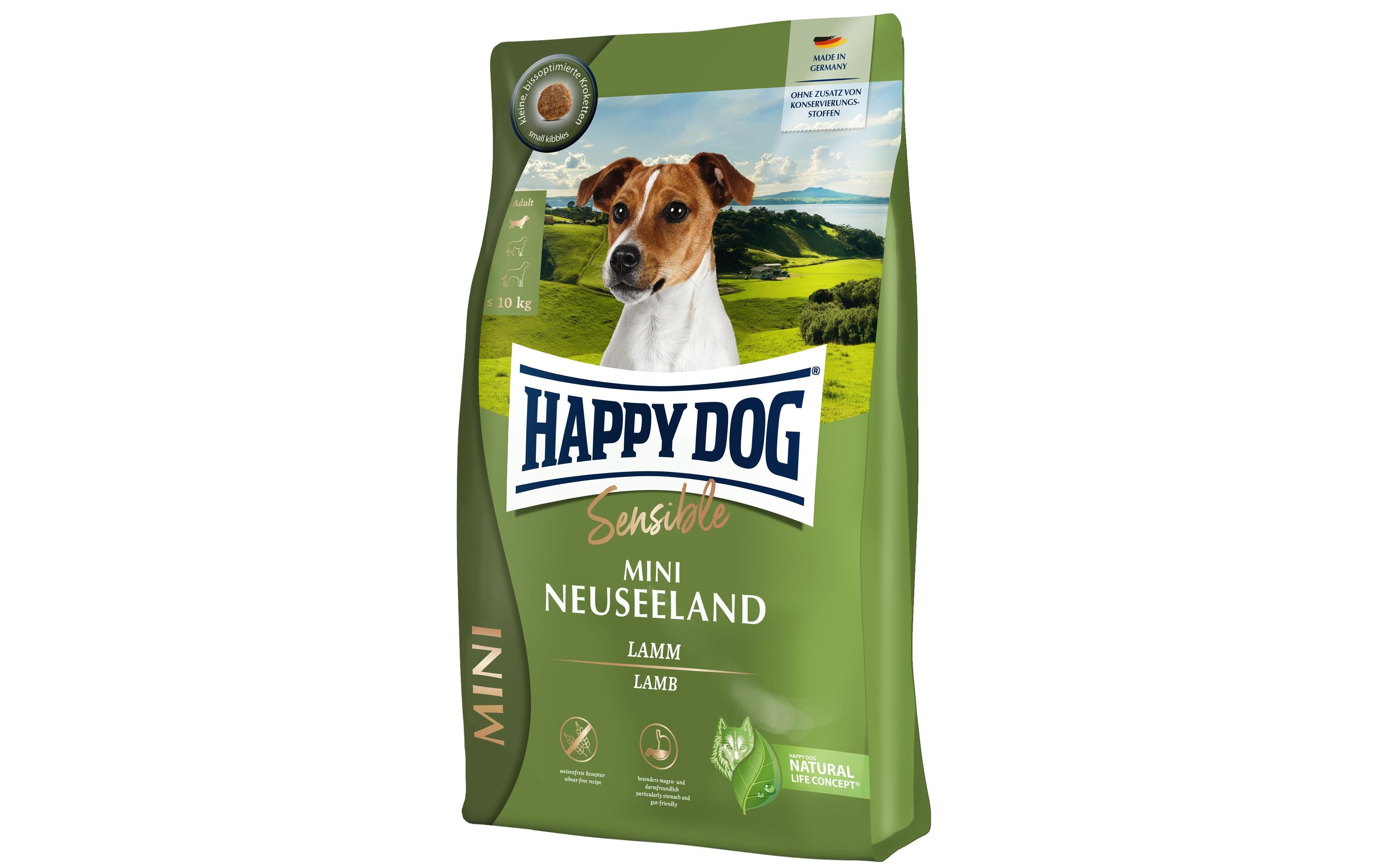 Trockenfutter Sensible Mini Neuseeland, 10 kgAlleinfuttermittel für ausgewachsene, normalaktive Hunde bis 10 kg