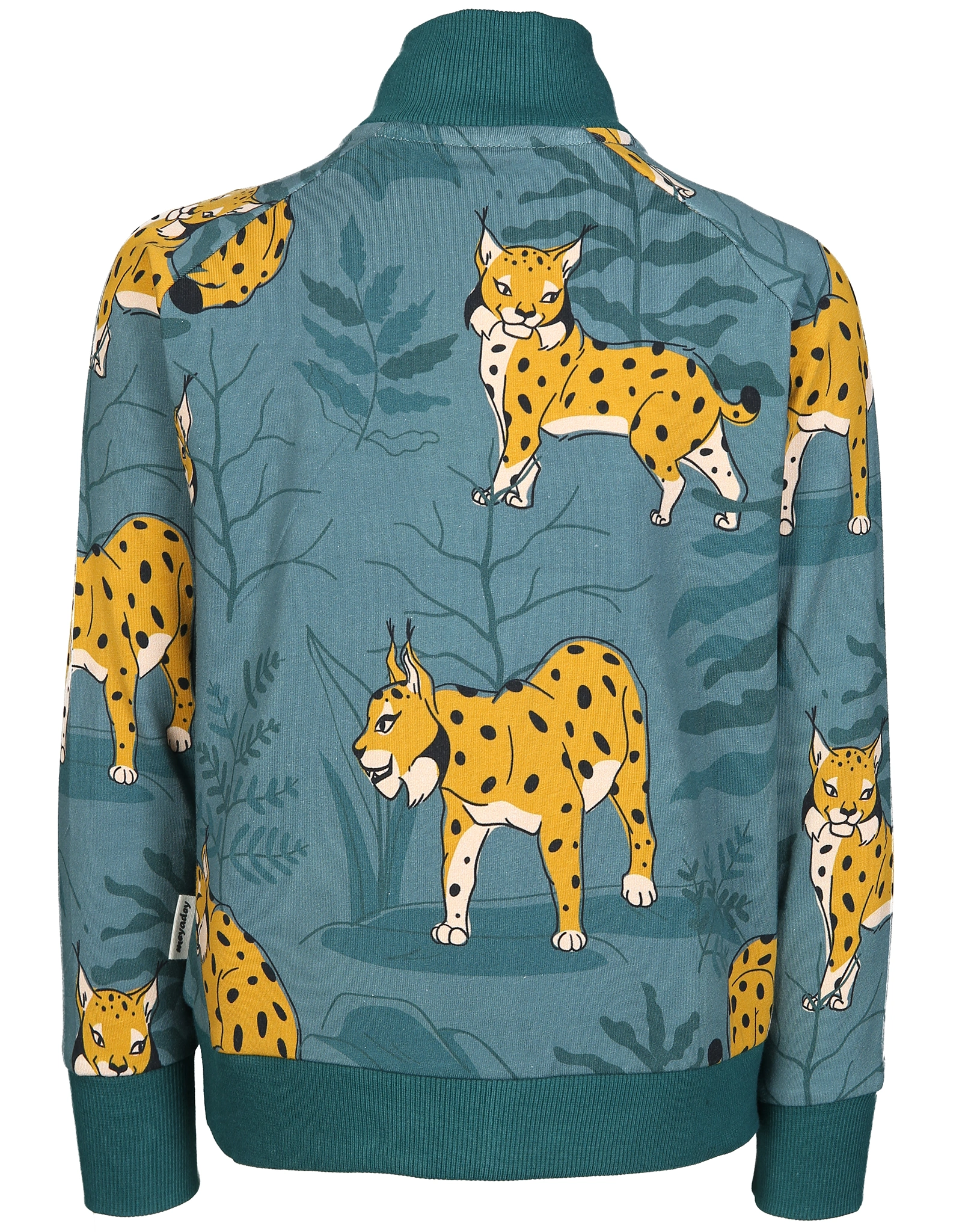 Sweatjacke LIVELY LYNX in grün