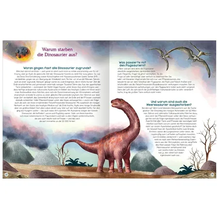 ars Edition Was willst du wissen? Das große Fragen- und Antwortenbuch – Dinosaurier