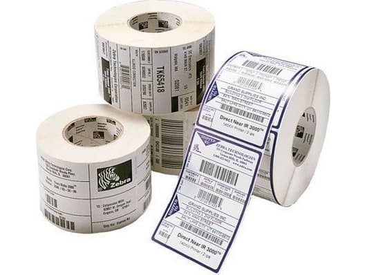 Zebra Z-Perform 1000T - Papir - selv-adhesiv - 100 x 60 mm 9000 etikett(er) (3 rull(er) x 3000) merkelapper