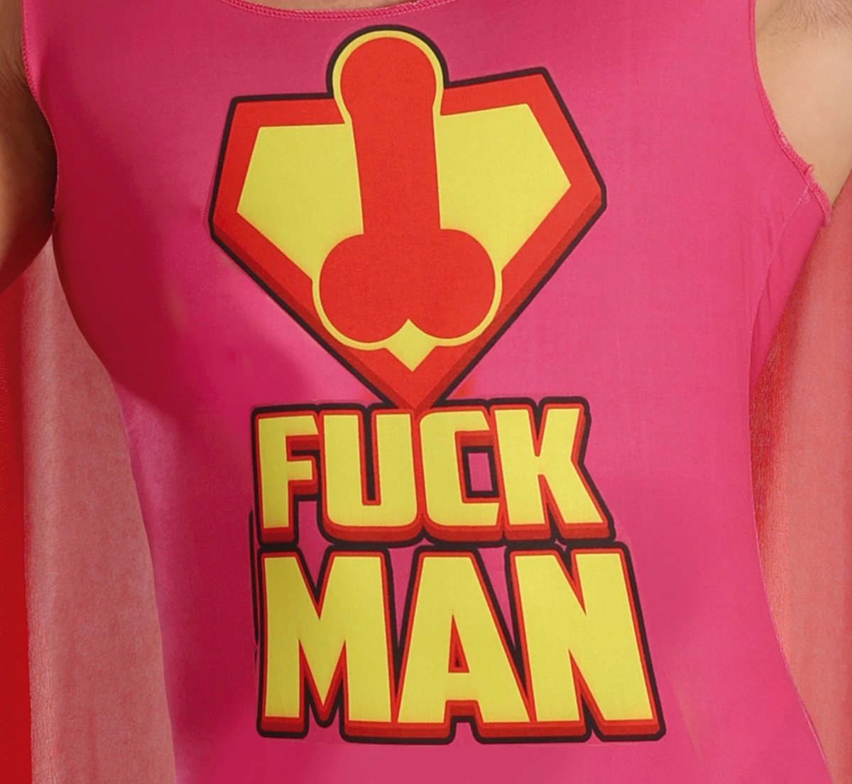 Superheld Kostuum Heren Fuckman