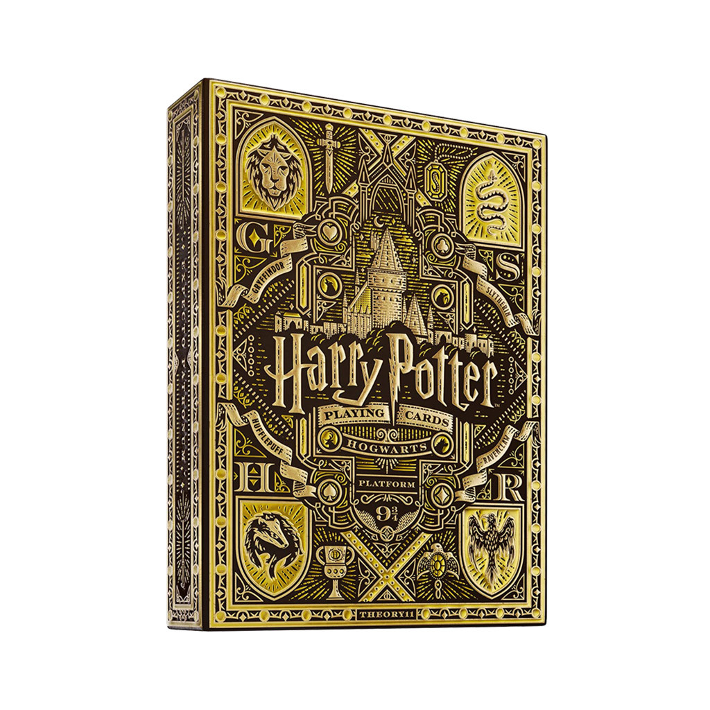 Cartes Bicycle Theory 11 - Harry Potter Poufsouffle Jaune