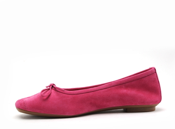 Reqins ballerines femme harmonie cuir velours rose