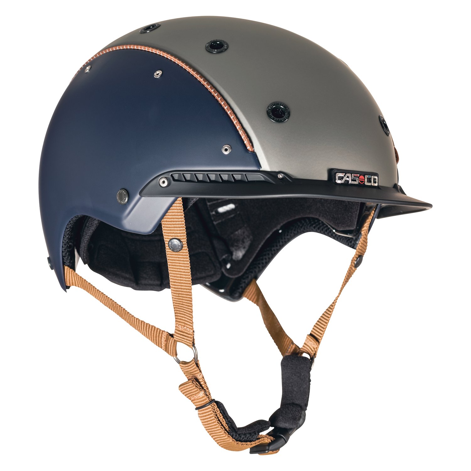 CASCO Reithelm Champ-3  - blau/anthrazit