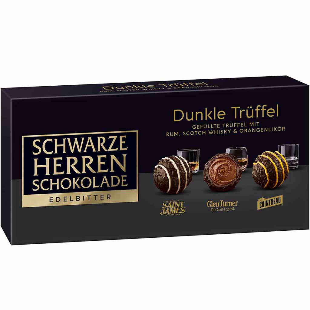 Sarotti Schwarze Herrenschokolade Dunkle Trüffel 125g MHD:18.1.25