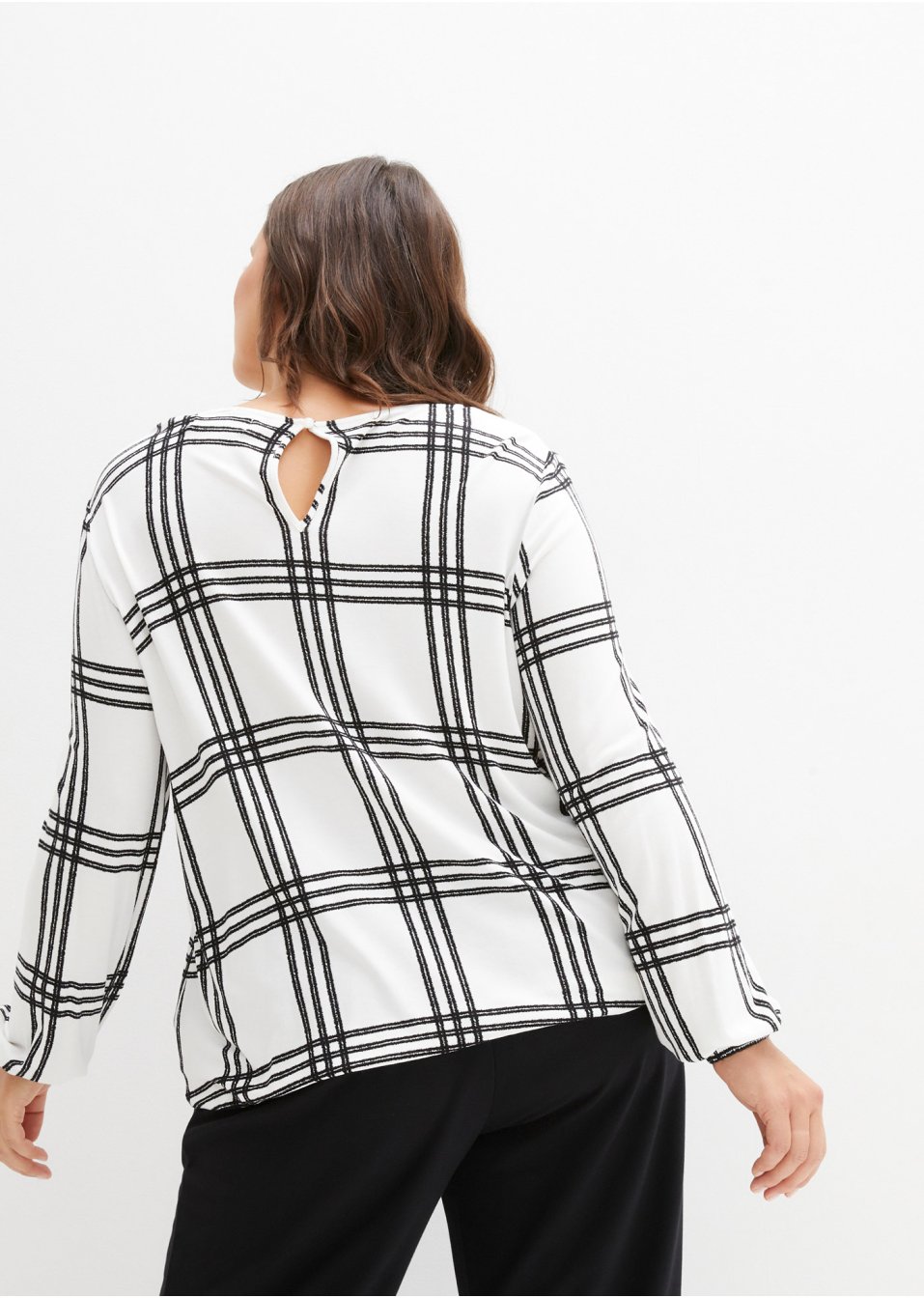 T-shirt manches longues avec base élastique