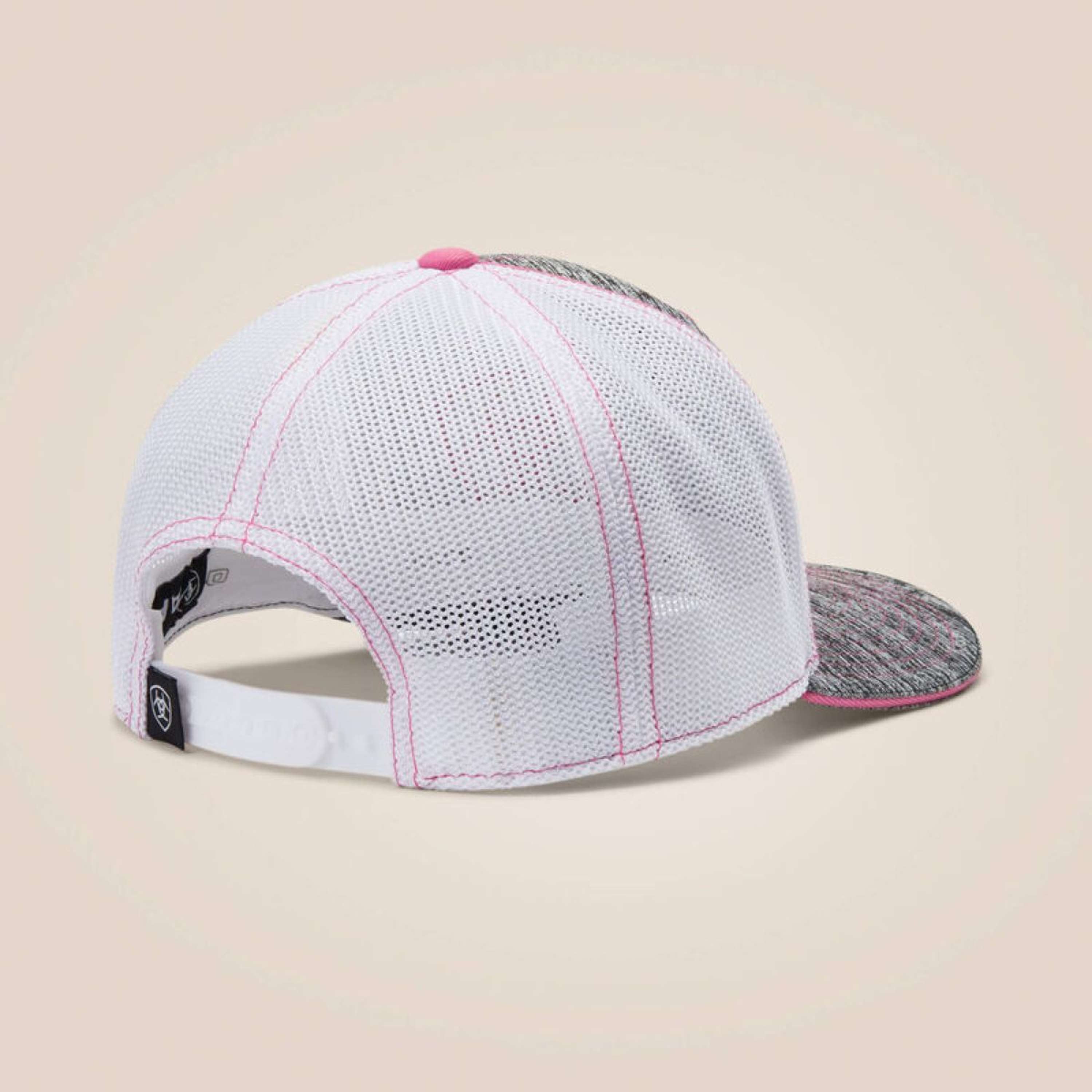 Ariat Pet Offset Shield Logo Grijs/Roze