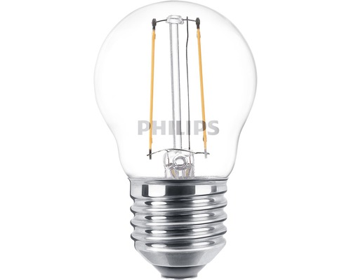 LED druppellamp P45 helder E27/2W (25W) 250 lm 2700 K warm wit