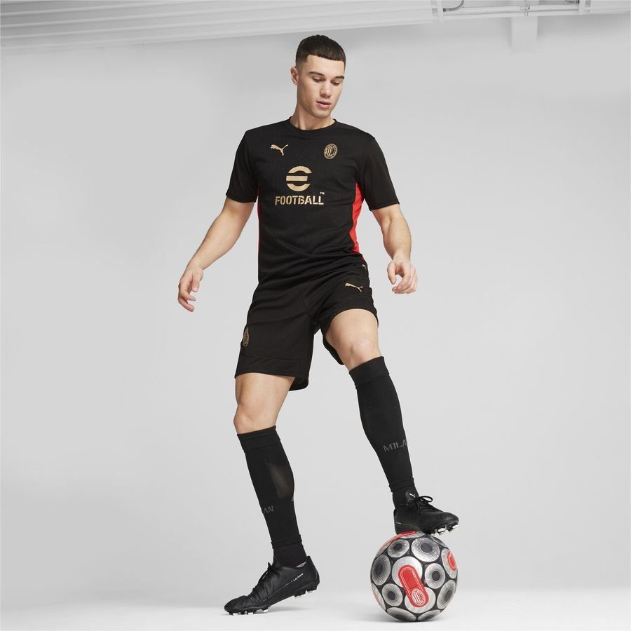 Milan AC T-shirt d'Entraînement - Noir/For All Time Red