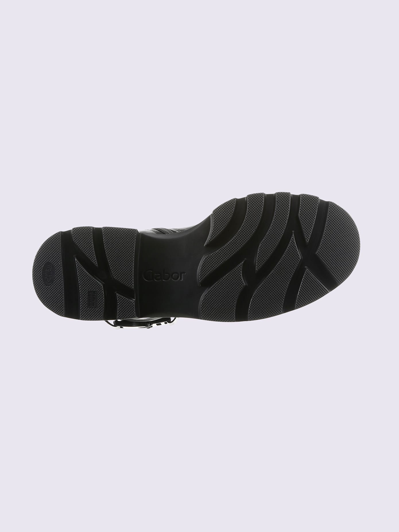 Bottines en cuir nappa de veau et cuir velours de veau