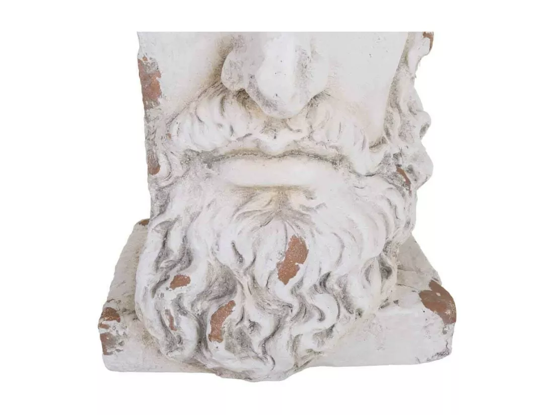 Pot de fleurs visage en magnésium 35x27x40h