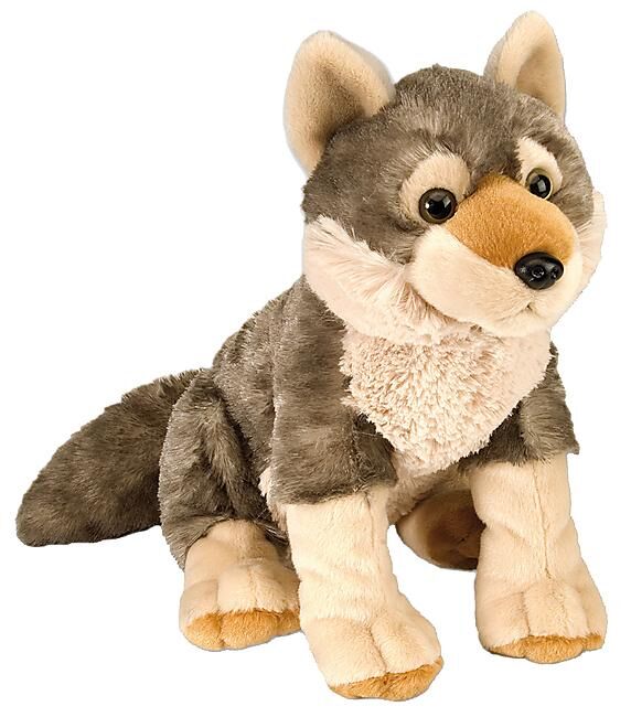 WILDREPUBLIC - PELUCHE LOUP 30 CM