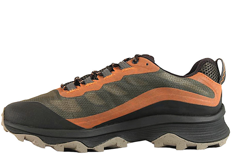 MERRELL MOAB SPEED GTX SKO I GRØNT TEKSTIL