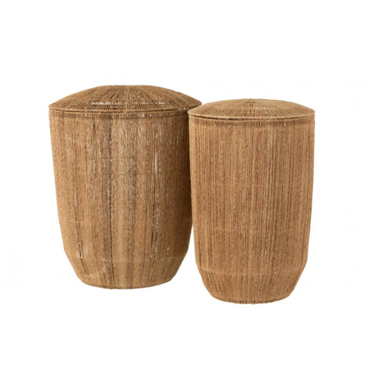 Dansmamaison Set Paniers Dantya - Jute Naturel - 2 pièces
