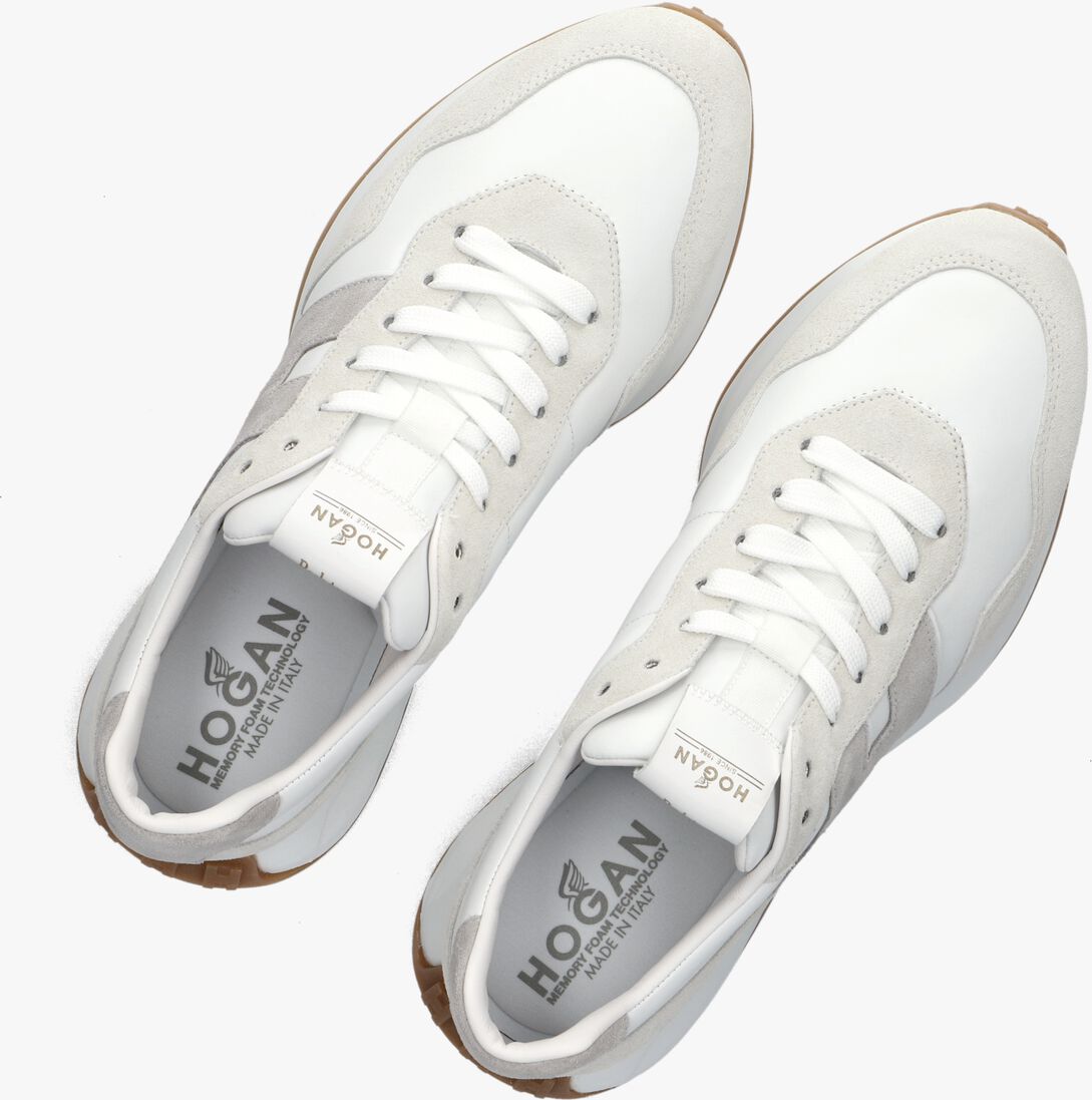 roze hogan lage sneakers h601 allacciato