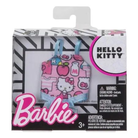 Barbie Oberteil Hello Kitty pink mit Schleife