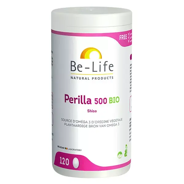 Be-Life Perilla 500 Orgânico 120 cápsulas