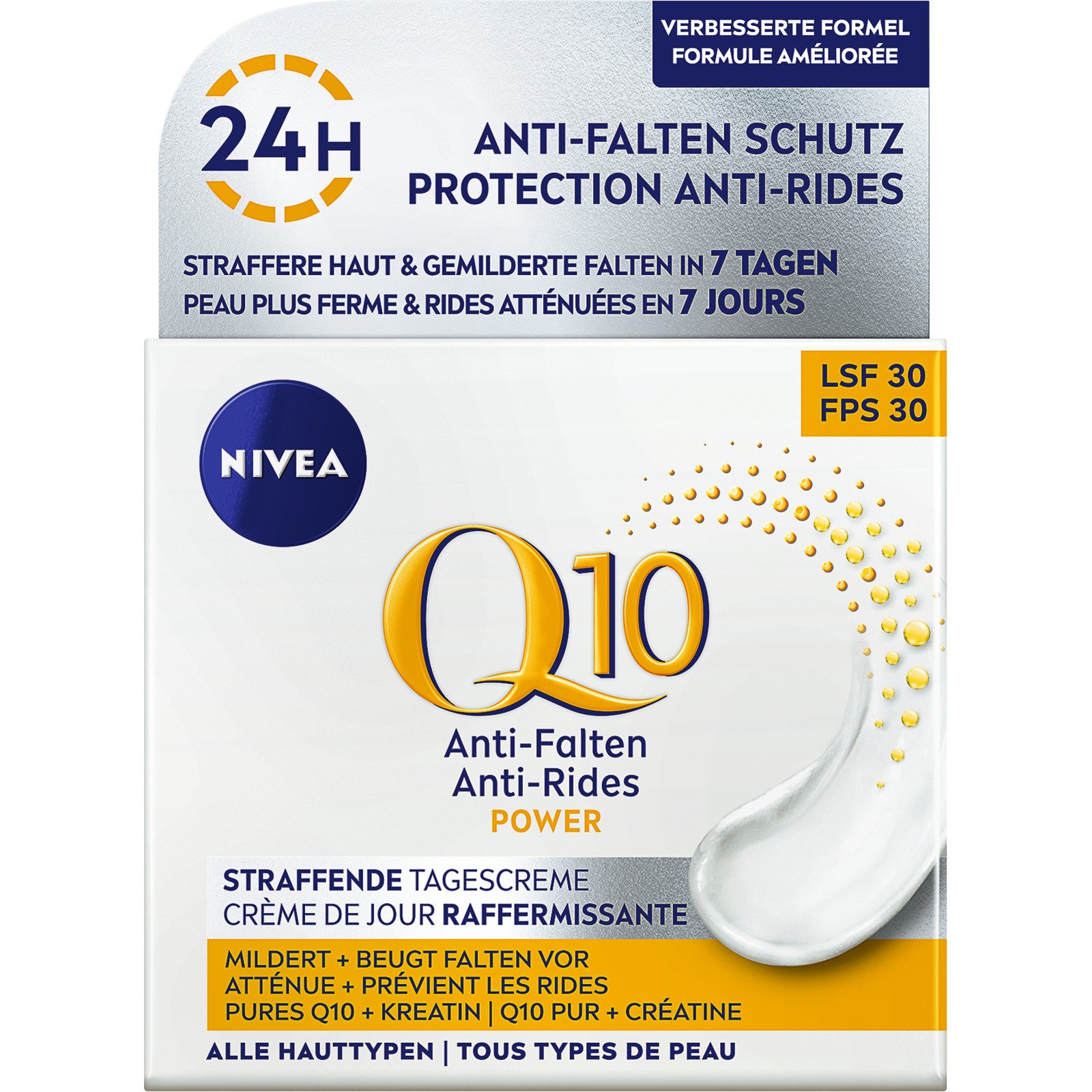 Nivea Gesichtscrème Q10 Power LSF 30 50 ml