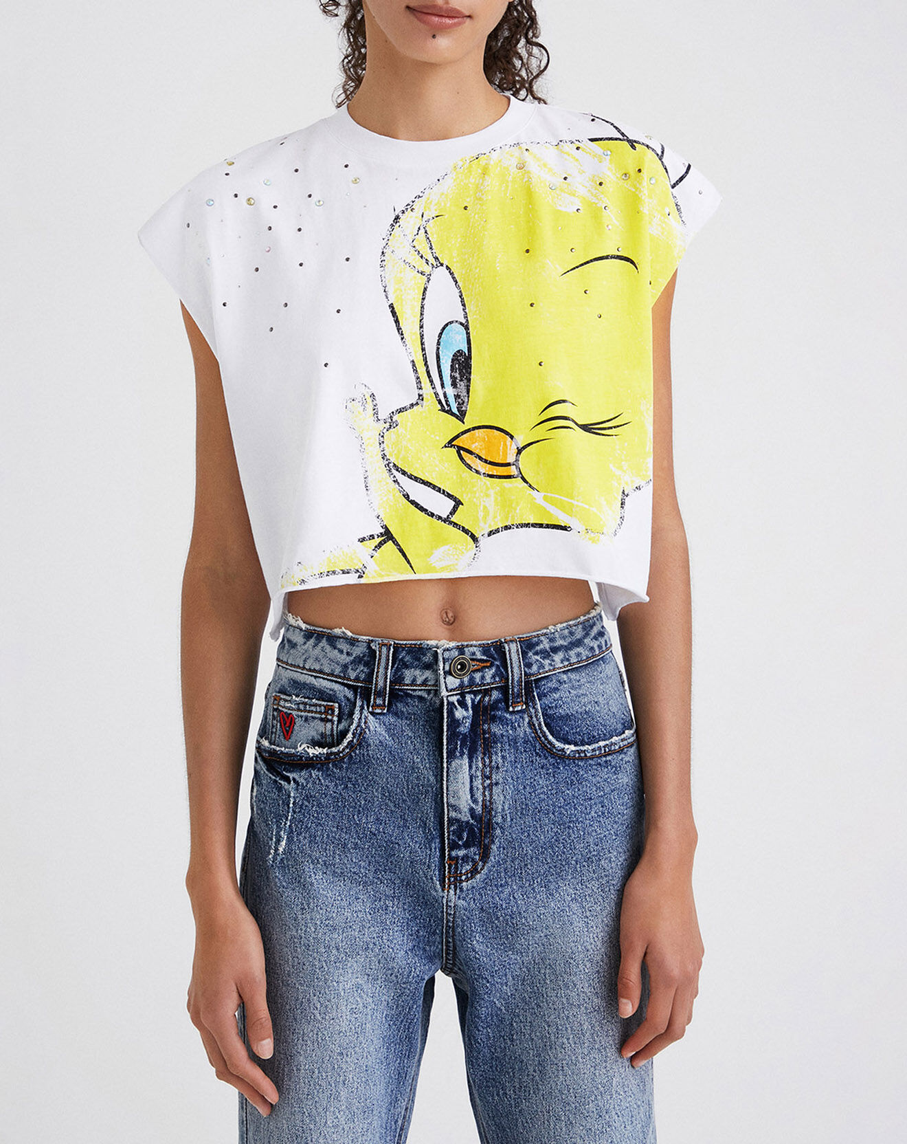 Desigual Top Berteli blanc