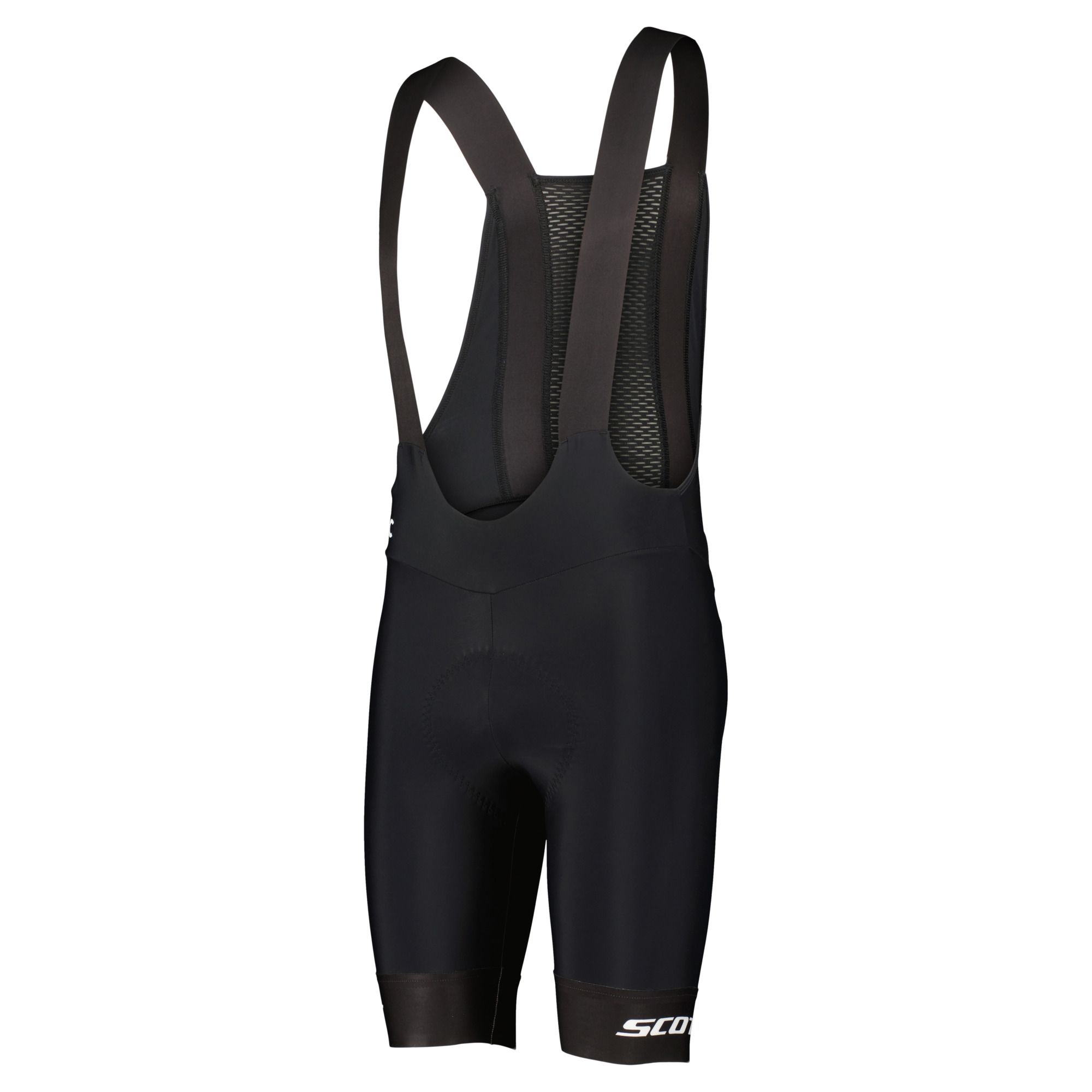 SCOTT RC Pro+++ Bibshorts Sort med Hvidt Logo herre