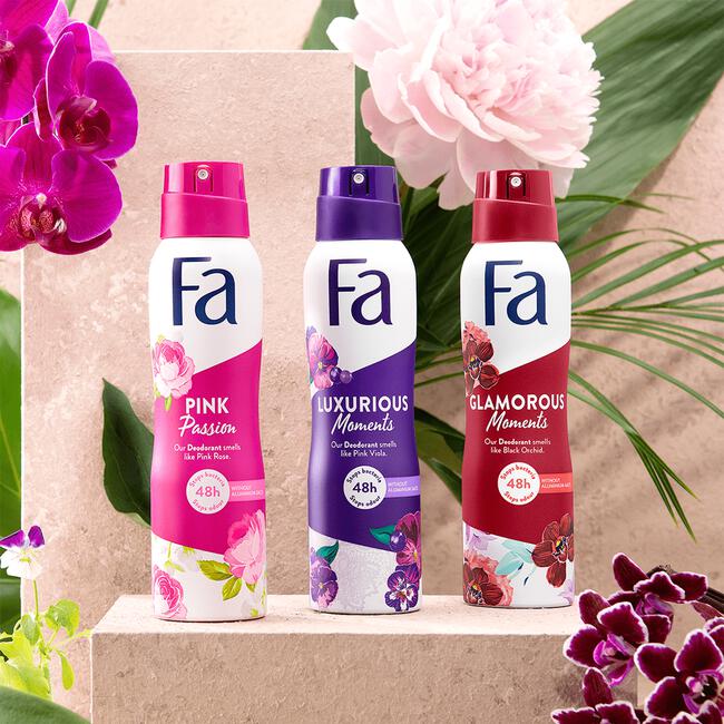 Fa Glamorous Moments Deodorant Spray 150 ML