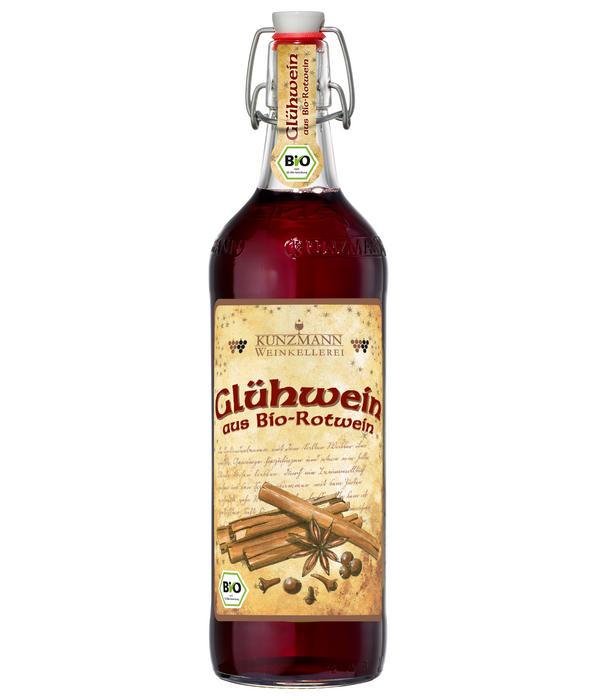 Kunzmann Bio Glühwein, rot, 1 L