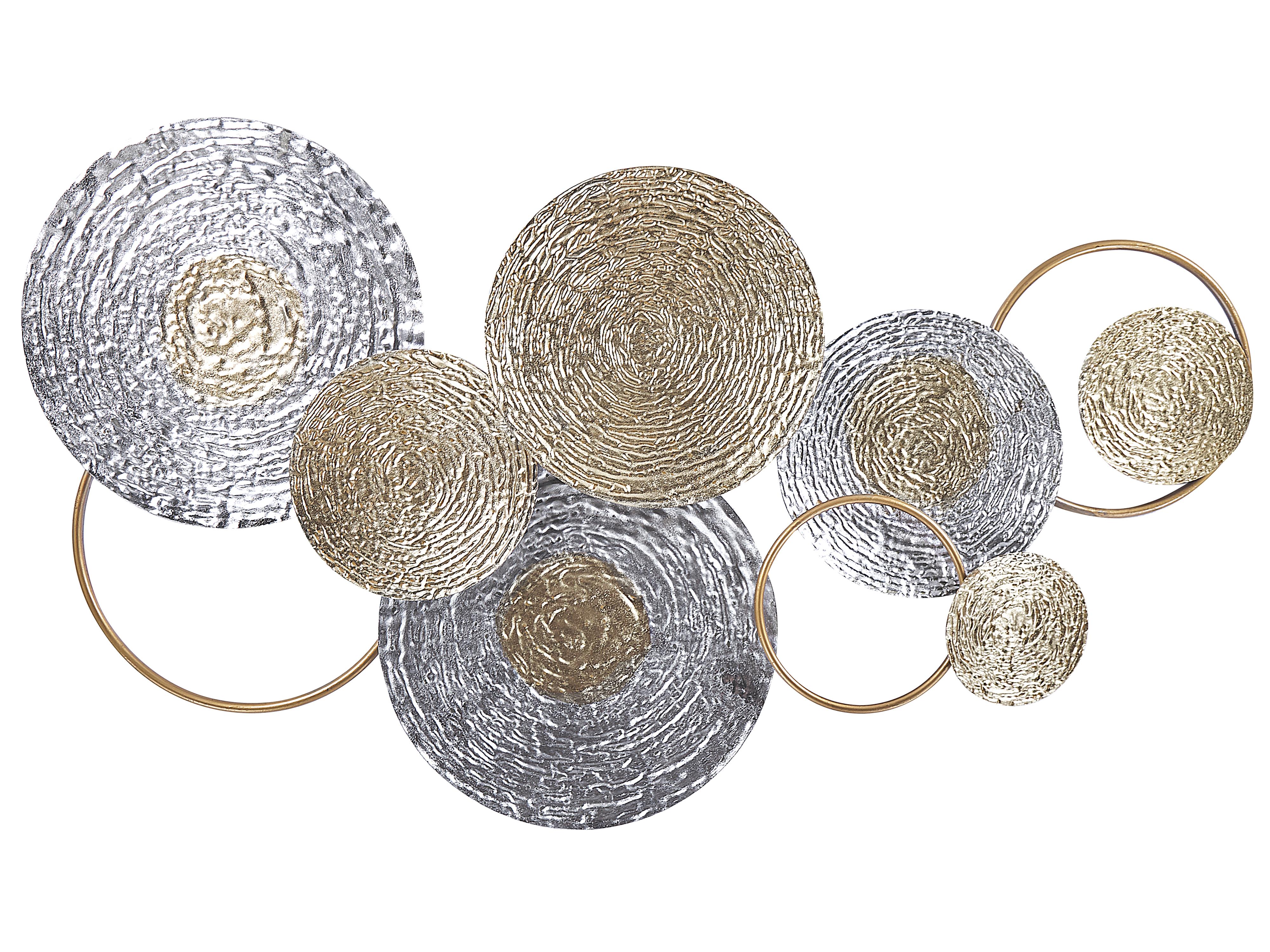 Wanddecoratie VANADIUM Metaal 60 cm Goud