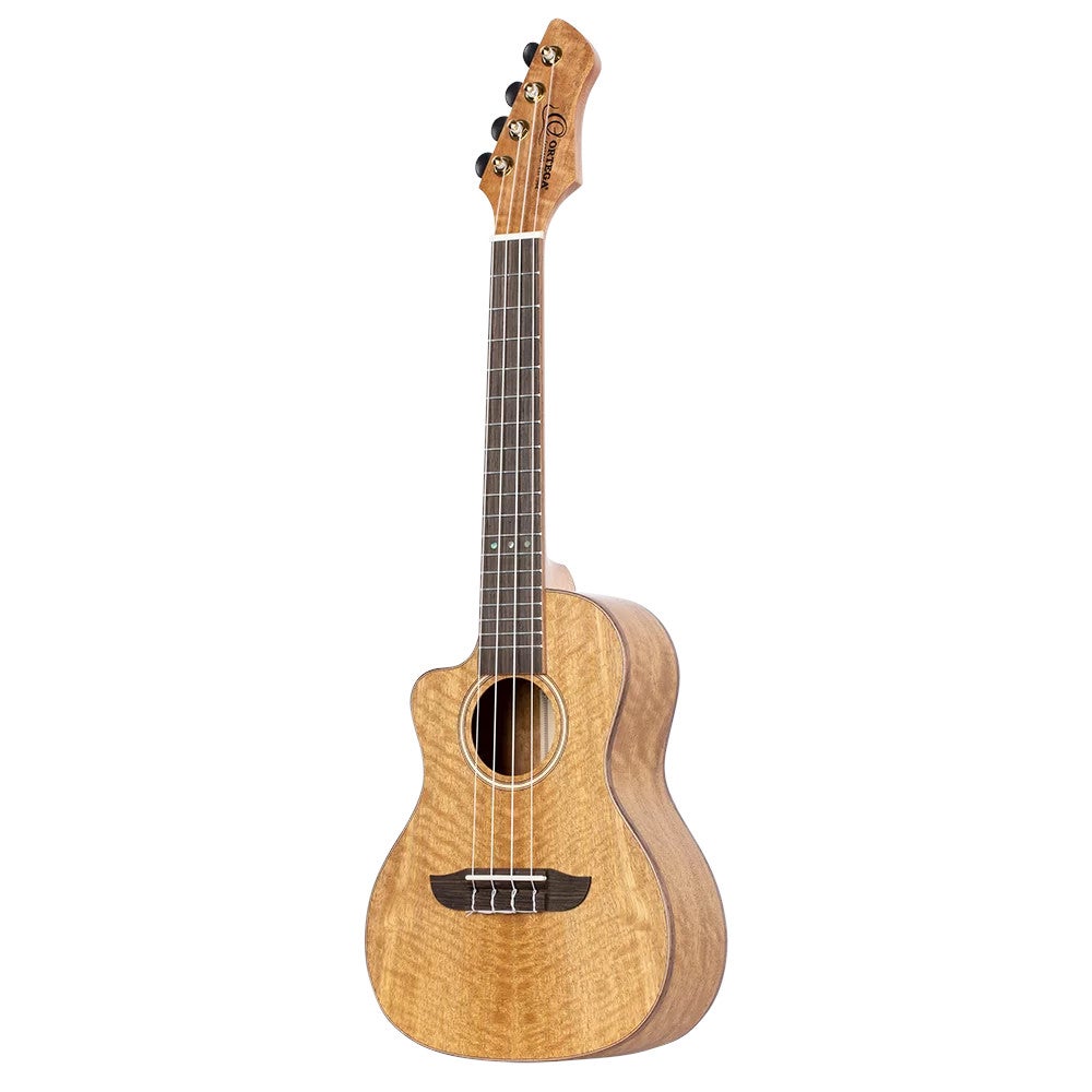 Ortega RUMG-CE-L Horizon Series Left-handed Concert Ukulele Natural linkshandige E/A concert ukelele met gigbag