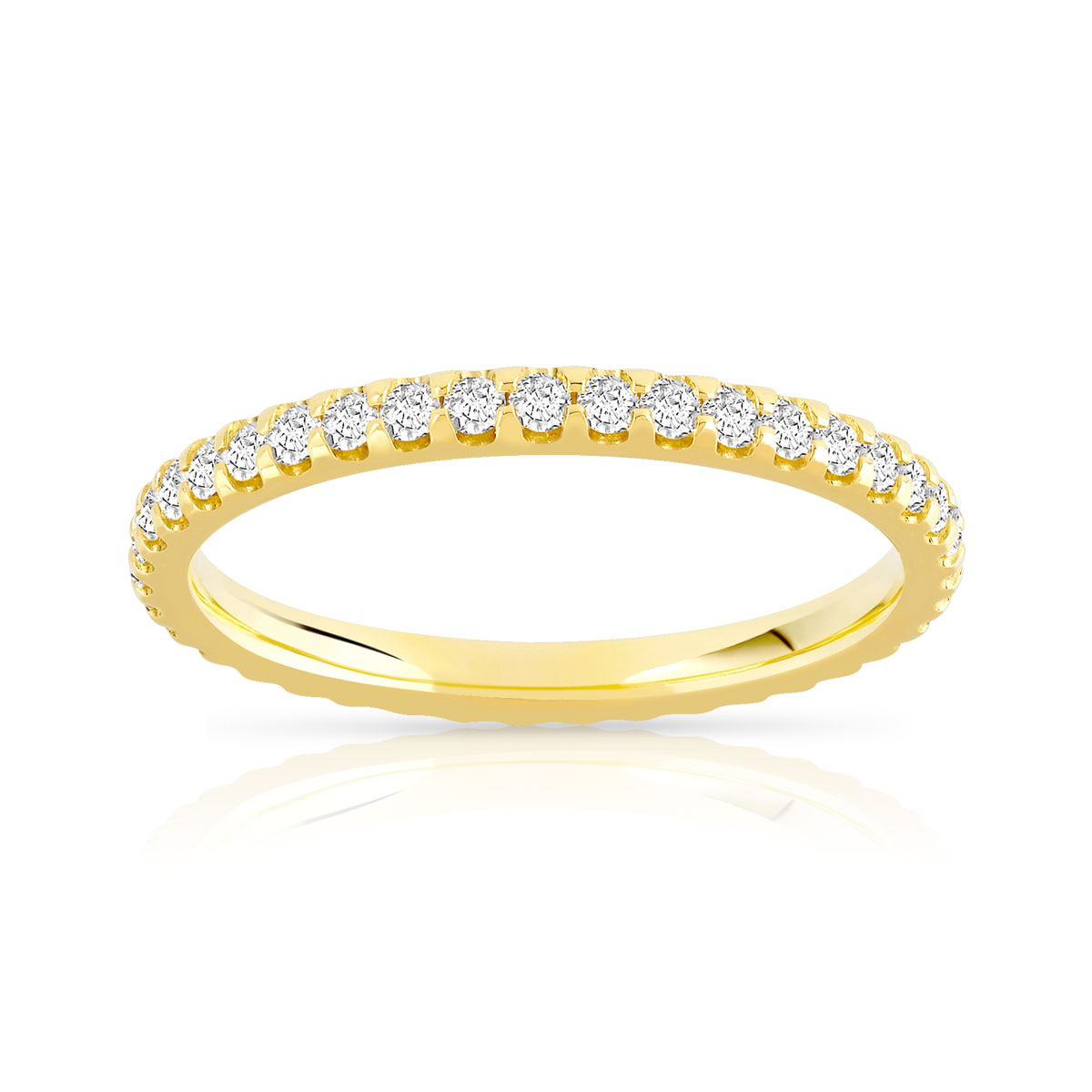 Alliance or 750 blanc diamant H/P1