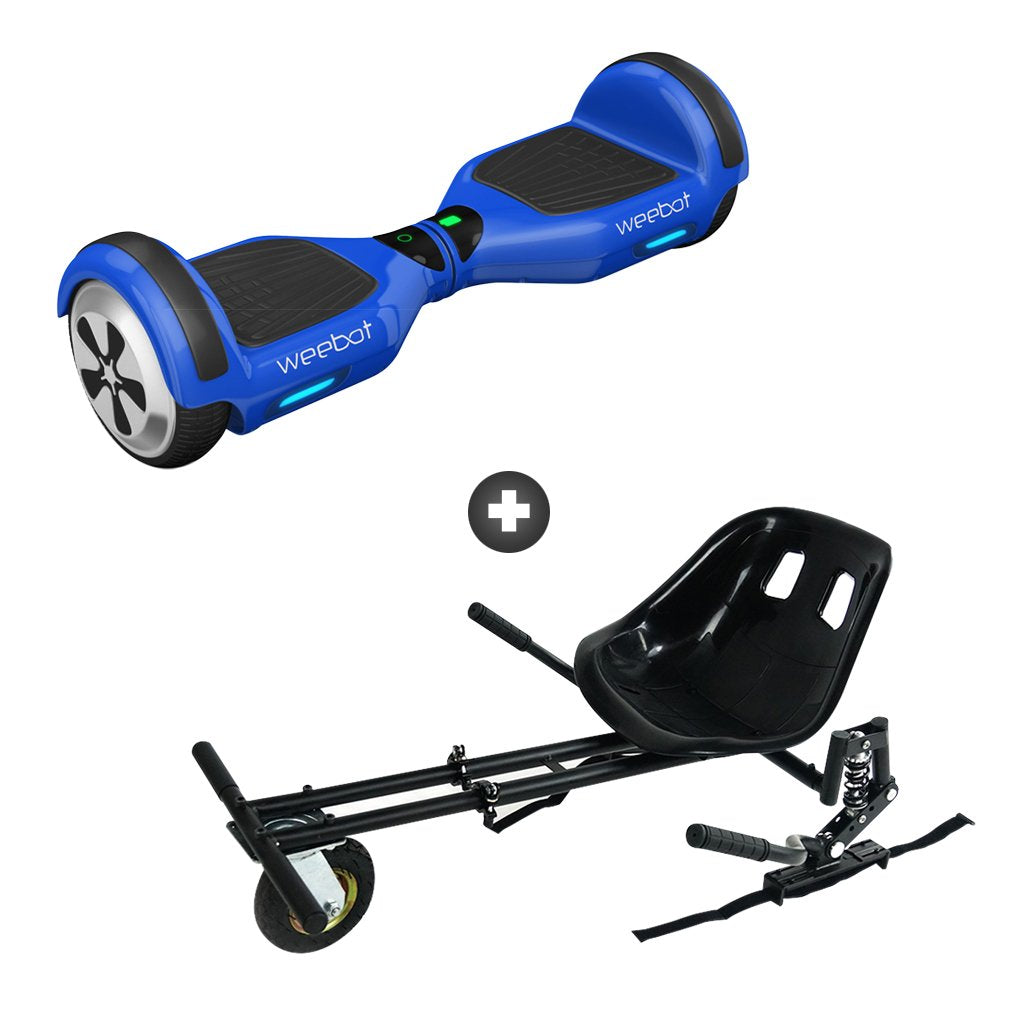 Pack Hoverkart + Hoverboard Classic Bleu - 6,5 Pouces