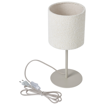 KARWEI tafellamp Sef beige Ø15 x 35cm