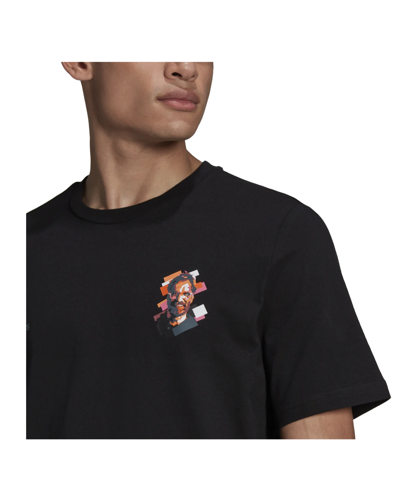 adidas Klopp Icon Graphic T-Shirt Schwarz