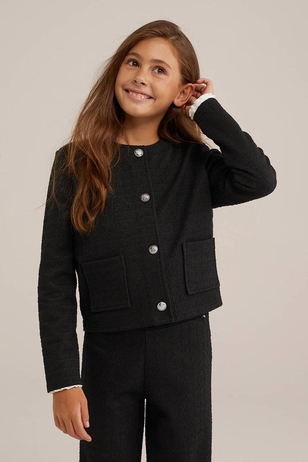 WE Fashion jasje zwart