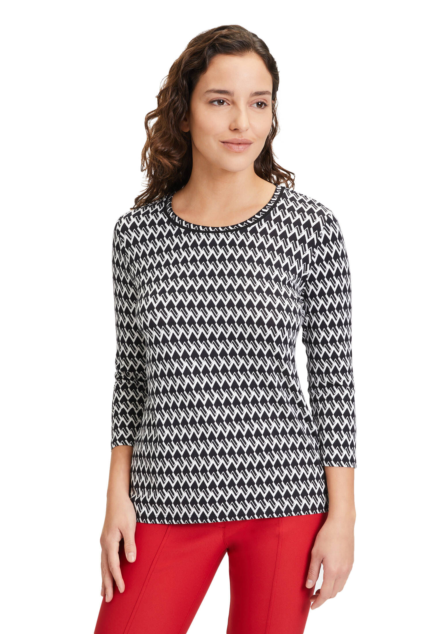 Betty Barclay| Damen Printshirt mit Rundhalsausschnitt