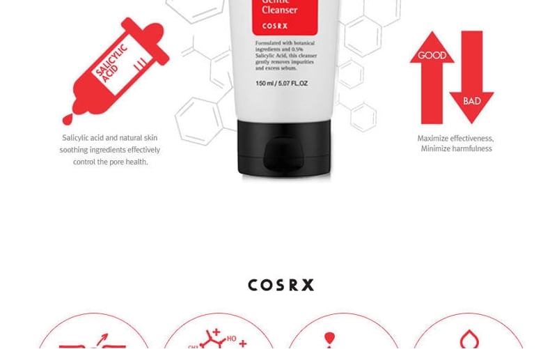 COSRX - Salicylzuur Dagelijkse Zachte Reiniger Mini