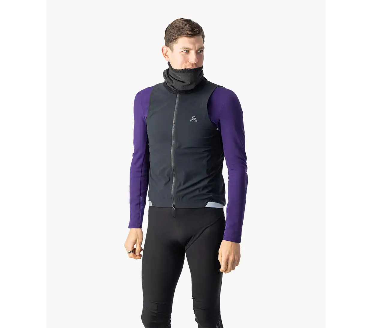 7mesh S2S Windvest Zwart Heren