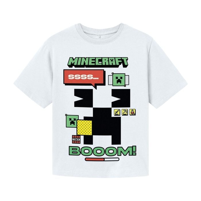 Name It Santi Minecraft Shirt Junior