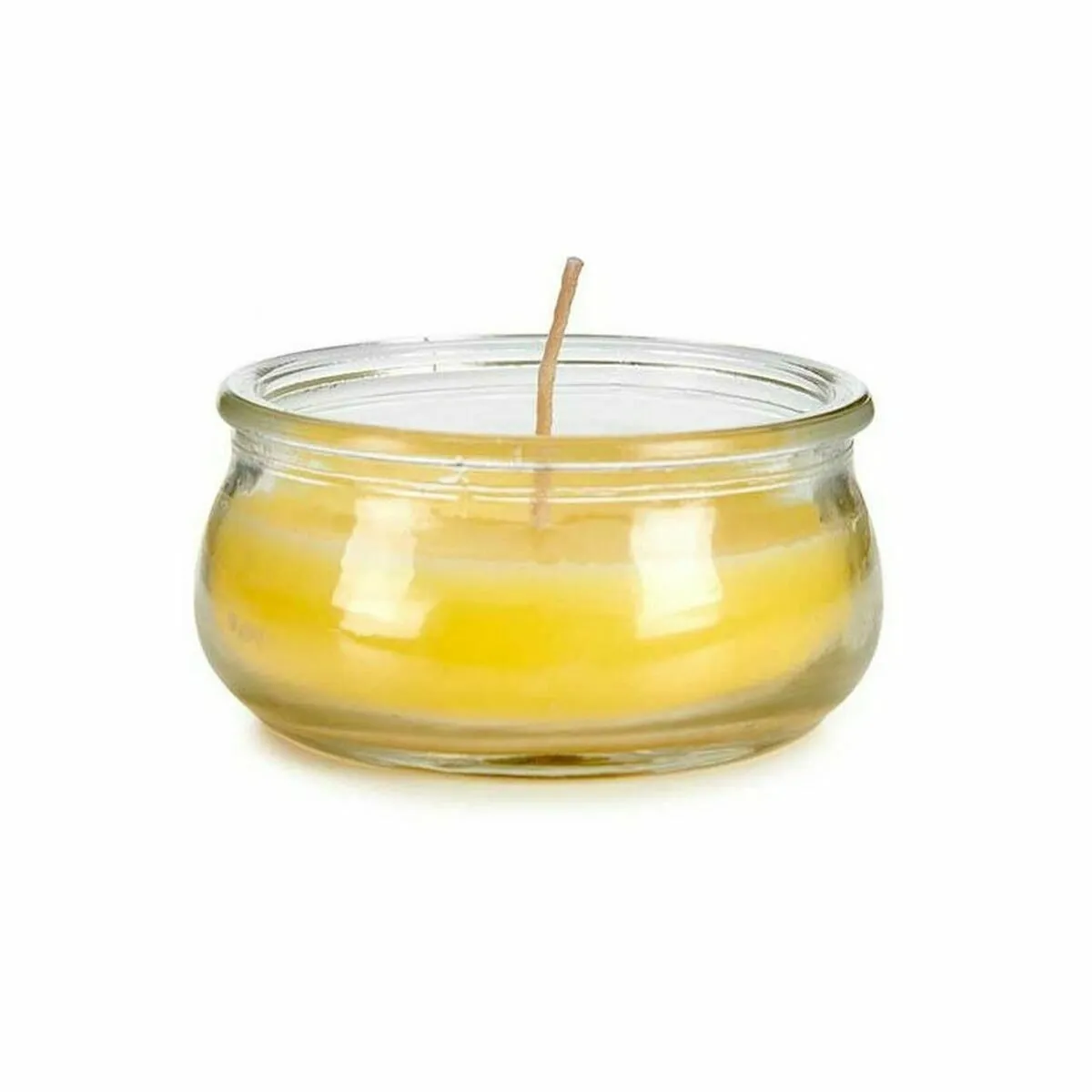 Ibergarden Bougie Jaune Verre