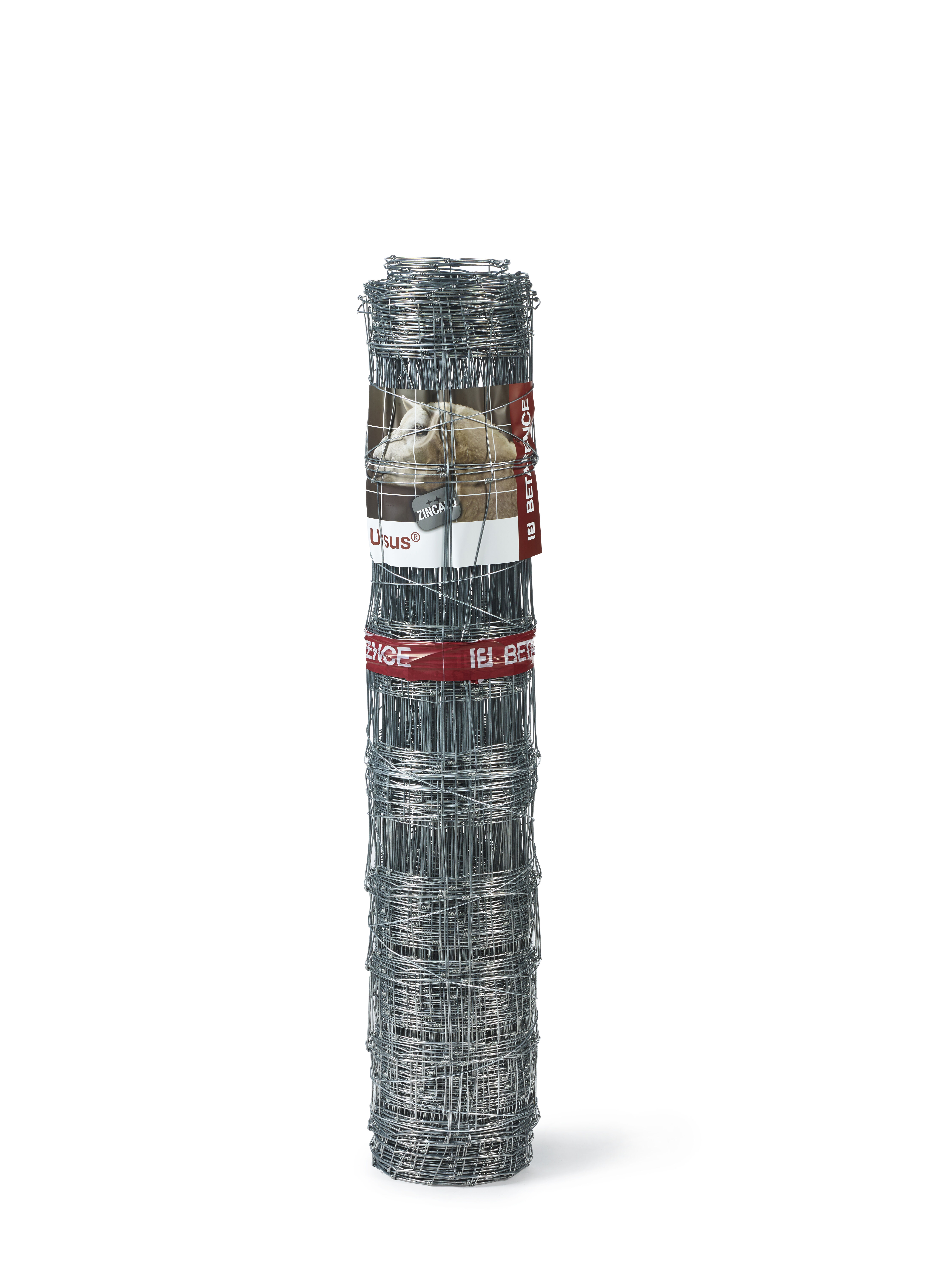 Betafence - Ursus Zincalu - Geknoopt schapengaas met spiraalknoop - Verzinkt - 100 cm - 110x28x28 cm - 500 cm